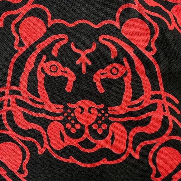 Kenzo Chinese New Year Tiger Print Logo Crew Sweatshirt - Picture 4 of 14